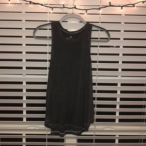 Soft & Sexy AEO Tank Top - Medium Charcoal Grey